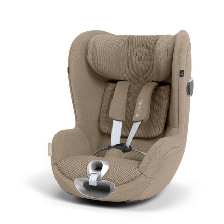 Scaun auto pentru copii Cybex Platinum, Sirona T i-Size Plus, 0-4 ani, rotativ 360° - Cozy Beige