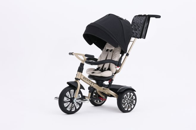 Tricicleta pentru copii Bentley Mulliner, 6 luni - 3 ani, 6 in 1, premium