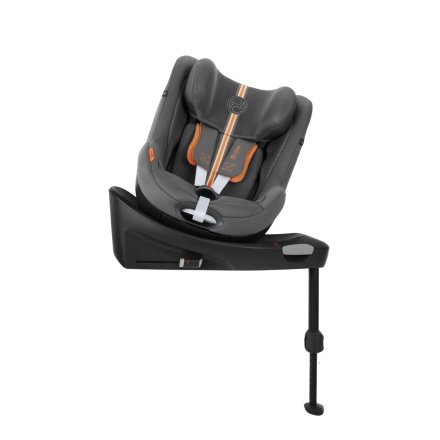 Детско столче за кола Cybex Gold Sirona Gi i-size Plus, 3 месеца - 4 години - Lava Grey