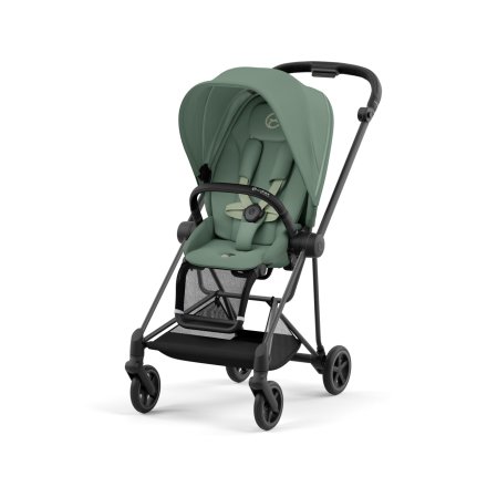 Carucior sport pentru copii Cybex Mios 3.0, premium - Leaf Green cu cadru Matt Black