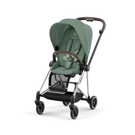 Carucior sport pentru copii Cybex Mios 3.0, premium - Leaf Green cu cadru Chrome Brown