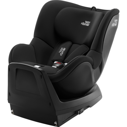 Детско столче за кола Britax Romer - Dualfix M PLUS i-Size, гъвкаво, 61-105 см, 3 месеца - 4 години - Space Black