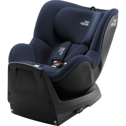 Детско столче за кола Britax Romer - Dualfix M PLUS i-Size, гъвкаво, 61-105 см, 3 месеца - 4 години - Moonlight Blue