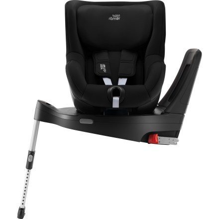 Детско столче за кола Britax Romer - Dualfix 5Z с Flex 5Z Base, безопасно и гъвкаво, 3 месеца - 4 години - Space Black