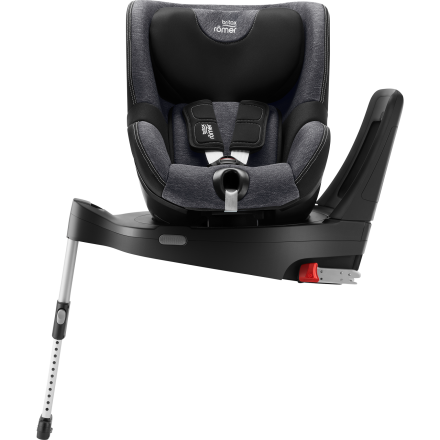 Детско столче за кола Britax Romer - Dualfix 5Z с Flex 5Z Base, безопасно и гъвкаво, 3 месеца - 4 години - Graphite Marble