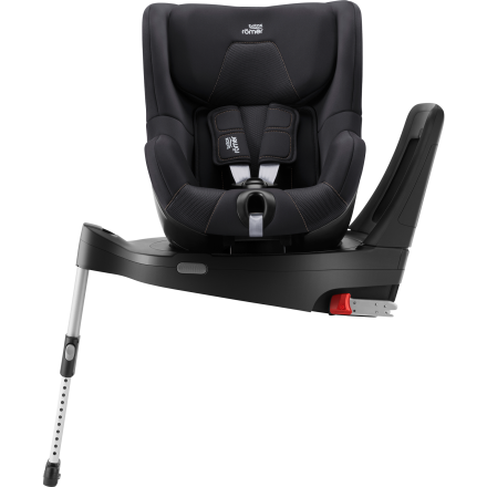 Детско столче за кола Britax Romer - Dualfix 5Z с Flex 5Z Base, безопасно и гъвкаво, 3 месеца - 4 години - Fossil Grey