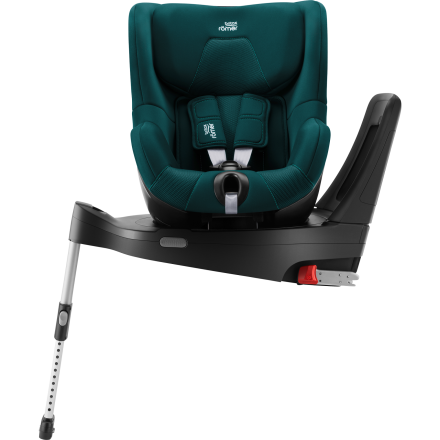 Детско столче за кола Britax Romer - Dualfix 5Z с Flex 5Z Base, безопасно и гъвкаво, 3 месеца - 4 години - Atlantic Green