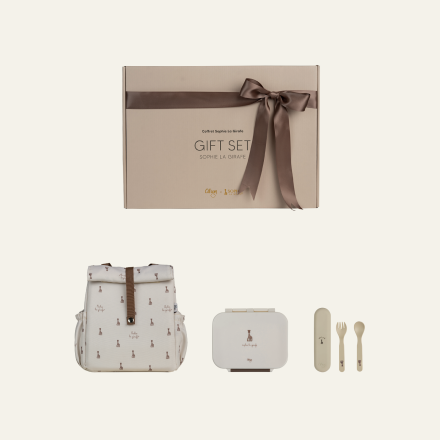 Σετ τραπεζαρίας Citron, premium design, Sophie La Girafe
