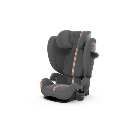 Детско столче за кола Cybex Gold Solution G i-Fix PLUS, 100-150 см, 15-50 кг, ADAC тествано, безопасно, дишащо, Lava Grey