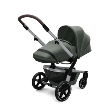 Carucior 3 in 1 Joolz Hub+, cu cocoon si scoica Baby Safe 5Z2, Marvellous green