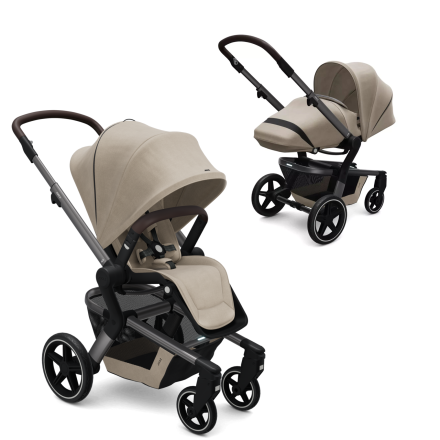 Pachet promotional carucior sport Joolz Hub+ si cocoon gratuit, Timeless taupe