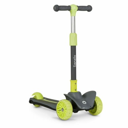 Lionelo - Timmy παιδικό σκούτερ, με φώτα LED, 3 ετών+, Lime