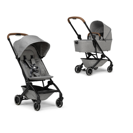 Carucior 2 in 1 pentru copii Joolz Aer+, cu landou - Delightful grey