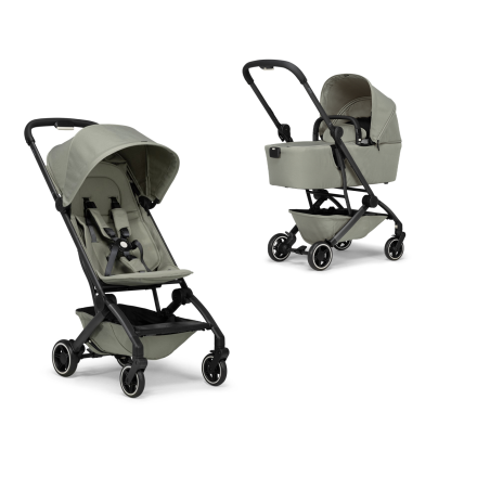 Carucior 2 in 1 pentru copii Joolz Aer+, cu landou - Sage green