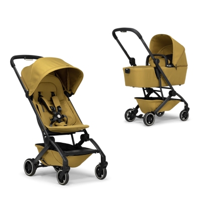 Carucior 2 in 1 pentru copii Joolz Aer+, cu landou - Desert ochre