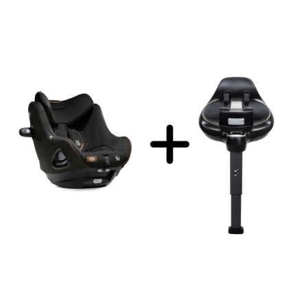 Scaun auto pentru copii Joie i-Size i-Harbour Signature + baza i-Size Encore, 40-105 cm
