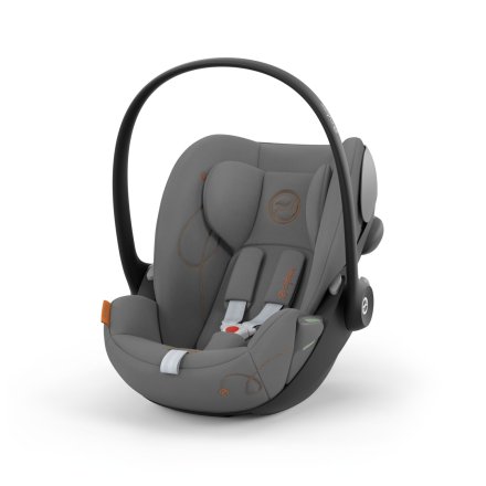 Детско столче за кола Cybex Gold Cloud G i-Size Comfort, 0-24 месеца, ергономично - Lava Grey