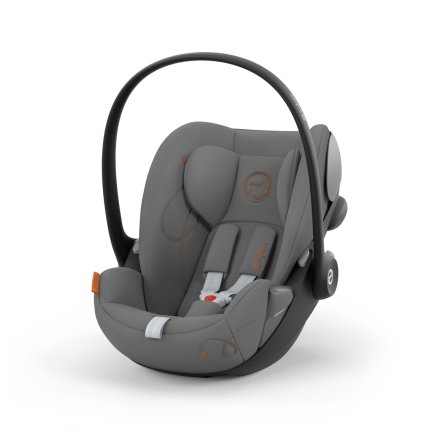 Scoica auto Cybex Gold Cloud G i-Size Confort pentru copii, 0-24 luni, ergonomica - Lava Grey