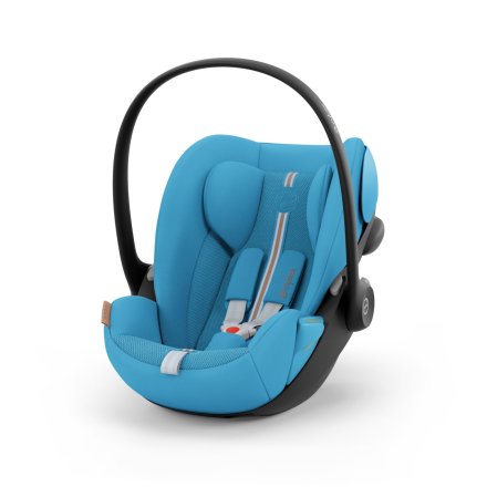 Scoica auto Cybex Gold Cloud G i-Size Plus pentru copii, 0-24 luni, ergonomica - Beach Blue