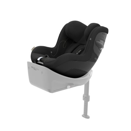 Παιδικό κάθισμα αυτοκινήτου Cybex Gold Sirona G i-Size Comfort, 0-4 ετών, Moon Black