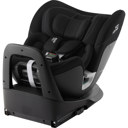 Детско столче за кола Britax Romer - SWIVEL, Isofix, 360° ротация, 0 месеца-7 години, Space Black