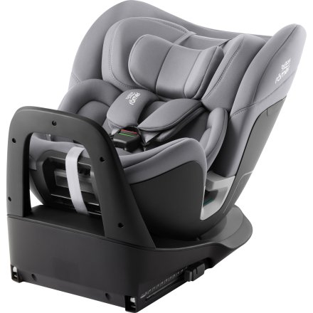 Детско столче за кола Britax Romer - SWIVEL, Isofix, 360° ротация, 0 месеца-7 години, Frost Grey