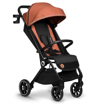 Carucior sport pentru copii Lionelo - Cloe, 0-22 kg, adaptabil, Maro