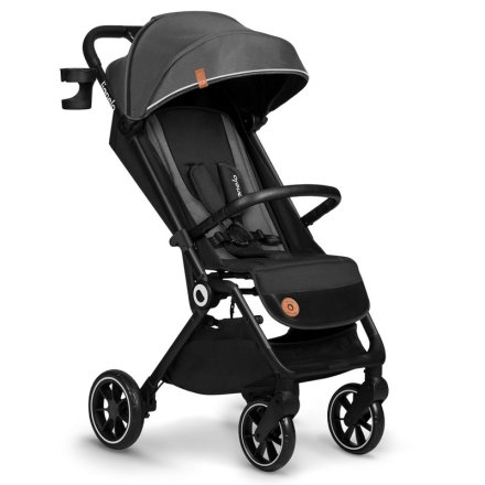 Carucior sport pentru copii Lionelo - Cloe, 0-22 kg, adaptabil, Gri