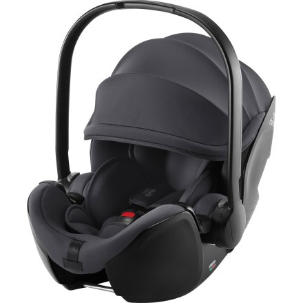 Scoica auto Britax Romer - Baby Safe PRO, 0-13 kg, 40-85 cm, flexibila, Midnight Grey