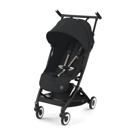 Спортна детска количка Cybex Gold Libelle, компактна, ново издание, Magic Black с черна рамка