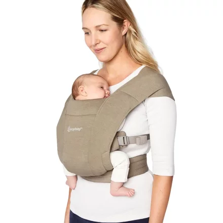 Ergobaby Embrace Ευέλικτος Μάρσιπος Μωρού (Νεογέννητο - 11kg) Soft Olive