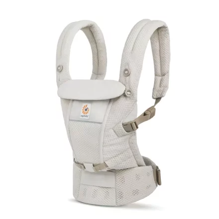  Кош за новородено Ergobaby Adapt Soft Flex Mesh, дишащ и удобен, 0 - 4 години, Natural Beige