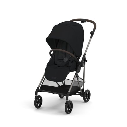 Спортна детска количка Cybex Melio, колекция 2024 г., Magic Black