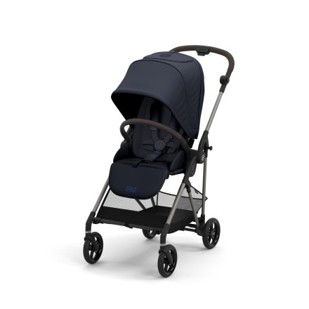 Carucior sport Cybex Melio pentru copii, colectia 2024, Dark Blue