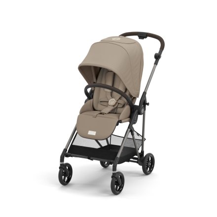 Carucior sport Cybex Melio pentru copii, colectia 2024, Almond Beige