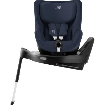 Детско столче за кола Britax Romer - Dualfix 5Z с Flex 5Z Base, безопасно и гъвкаво, 3 месеца - 4 години - Night Blue