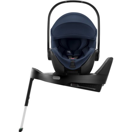 Scoica auto Britax Romer - Baby Safe PRO, cu baza Varios, 0-13 kg, flexibila, Night Blue