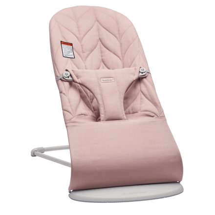 Бебешка люлка BabyBjorn Bliss Dusty Pink, с капитонирана материя