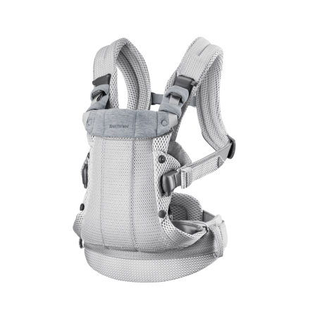 Πορτάκι BabyBjorn Harmony, 3D Mesh, Ασημί