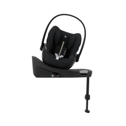 Παιδικό κάθισμα αυτοκινήτου Cybex Cloud G Plus i-Size, 0-24 μηνών, εργονομικό + G Base, Moon Black