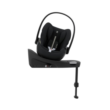 Детско столче за кола Cybex Cloud G Plus i-Size, 0-24 месеца, ергономично + Base G, Moon Black