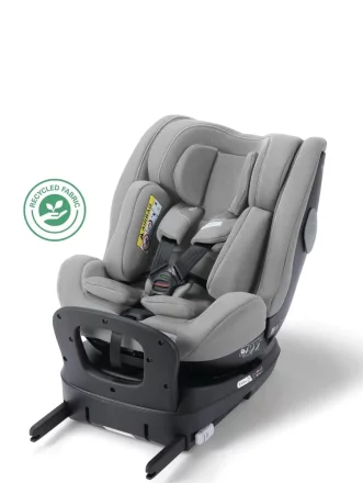 Scaun auto Recaro Salia 125 Exclusive i-Size pentru copii, 0 - 7 ani, ergonomic, rotativ, Carbon Grey