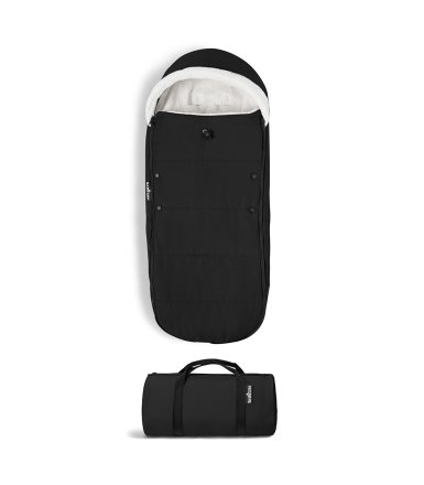 Sac de protectie pentru carucior STOKKE YOYO³, lana, captuseala dubla, Black