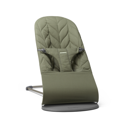 Balansoar pentru copii BabyBjorn Bliss, cu aspect delicat de petala, Dark Green