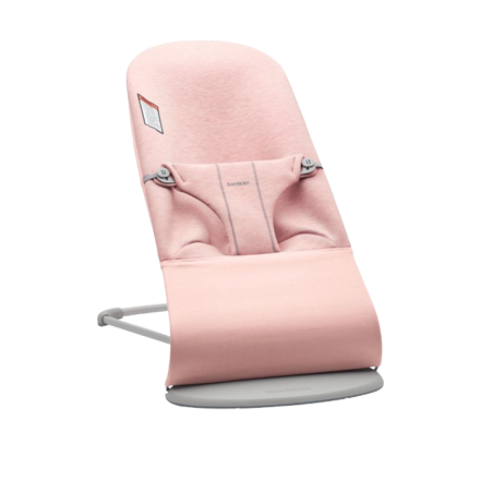 Balansoar pentru copii BabyBjorn Bliss 3D Jersey - Light Pink