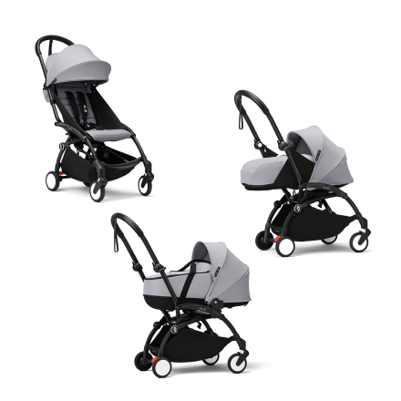 Stokke YOYO³ Καρότσι 3 σε 1 με Πακέτο Νεογέννητου, Πορτ-μπεμπέ & Color Pack