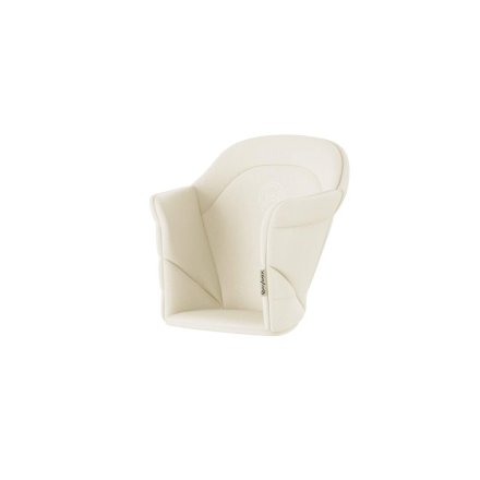 Cybex Gold Ένθετο για Καρεκλάκι Φαγητού Click & Fold Comfort, Λευκό από Καμβά