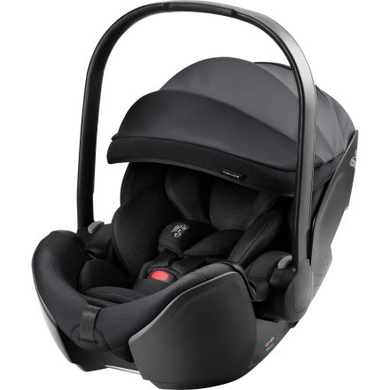 Столче за кола Britax Romer - Baby Safe PRO, колекция STYLE, 0-13 кг, Carbon Black