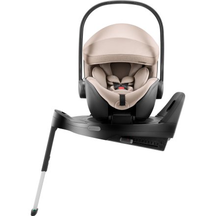 Столче за кола Britax Romer - Baby Safe PRO, колекция STYLE, с включена Vario база, 0-15 месеца, Тиково дърво