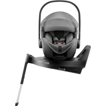 Scoica auto Britax Romer - Baby Safe PRO, colectia STYLE, cu baza Vario inclusa, 0-15 luni, Mineral Grey